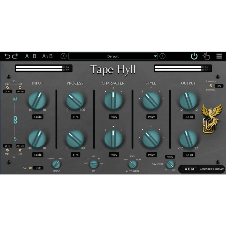 磁带饱和处理器GARUC Audio Tape Hyll v1.2.2 [WiN]-乐声音频-资源网