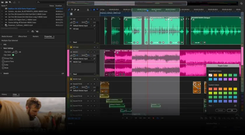 超级弹药库：Adobe官方与达芬奇官方音效库-乐声音频-资源网