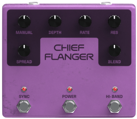 复古双模式镶边插件Audiority Chief Flanger v1.0.1 [WiN]-乐声音频-资源网
