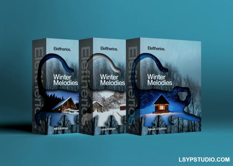 制作氛围电子音乐Eleftherios Winter Melodies (Complete Edition) WAV MiDi XFER RECORDS SERUM 2-FANTASTiC-乐声音频-资源网