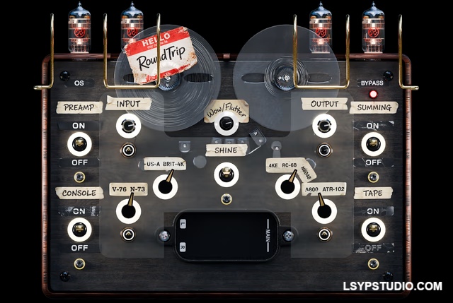 前置放大器、通道、音色盒、磁带和总线Audioloom Tokyo Speirs RoundTrip v1.0.0 [WiN]-乐声音频-资源网