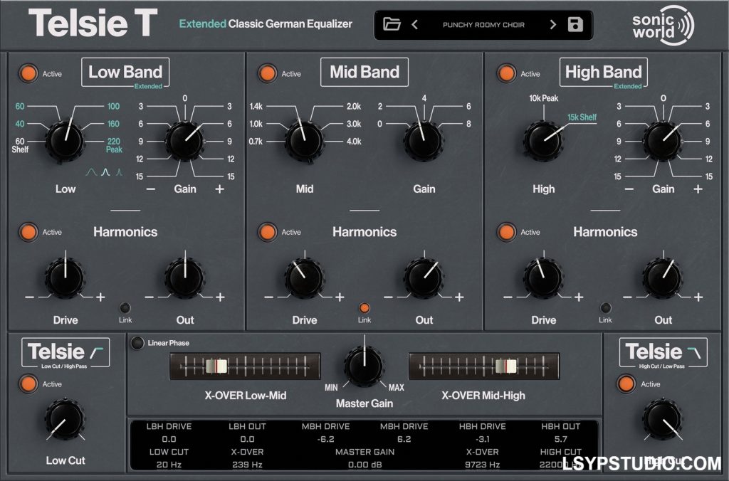 图片[1]-三段均衡器插件SonicWorld Plugins Telsie T v1.0.3 [WiN]-乐声音频-资源网