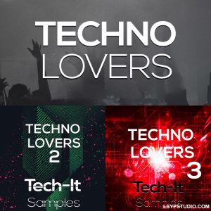 特别适合制作具有深沉地下能量的现代电子音乐Hot Grooves Tech It Samples Techno Lovers Bundle WAV MiDi FST-FANTASTiC-乐声音频-资源网