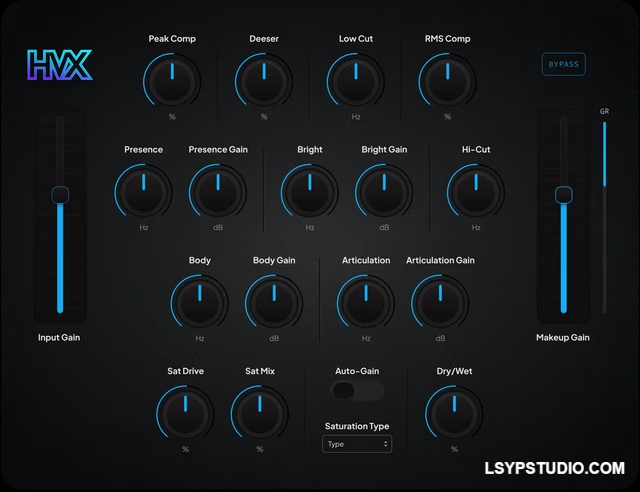 好莱坞人声效果链Audioloom Cr8ive Audio HVX Chain v1.0.0 [WiN]-乐声音频-资源网