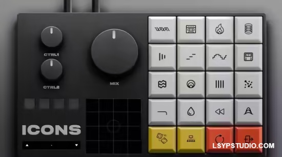 适用于采样、单次采样、鼓循环等的多重效果插件Toneworx Audio ICONS 1.0.1 Win/macOS-乐声音频-资源网