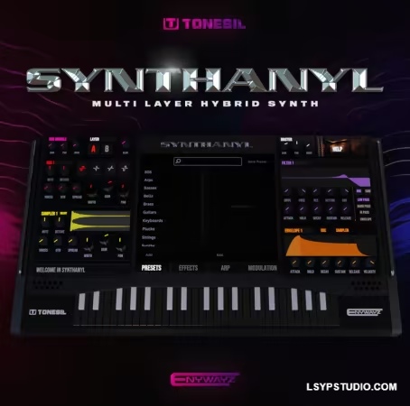 混合乐器插件ProducerSources Tonesil Synthanyl 1.0.0 WIN-乐声音频-资源网