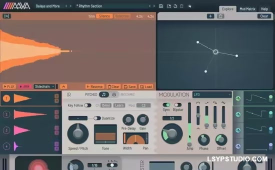 创意卷积效果器插件Viiri Audio Aava 1.0.1 WIN-乐声音频-资源网