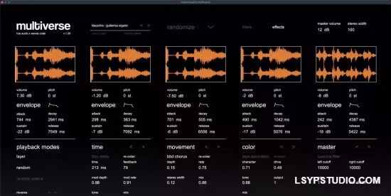 创意音频采样引擎插件HZE Audio x Waves Crate Multiverse 1.0.0 WIN-乐声音频-资源网
