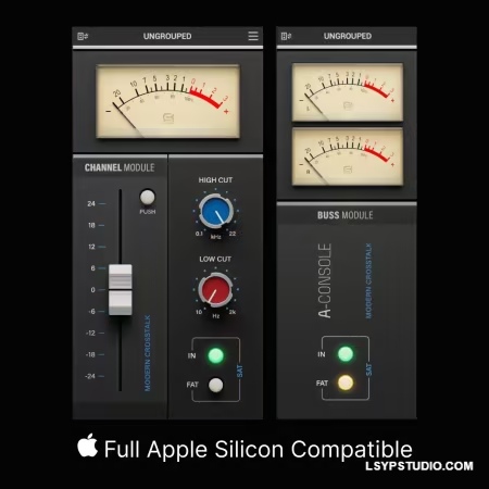 美式调音台仿真插件Sonimus AConsole v1.1.0 MacOS-乐声音频-资源网