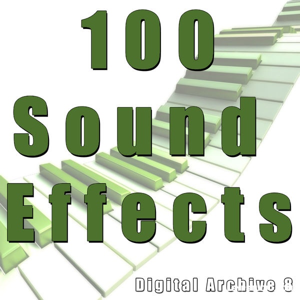 100 种音乐和乐器音效的综合合集The Digital Sound Effects Group 100 Sound Effects Digital Archive 8 [FLAC]-乐声音频-资源网