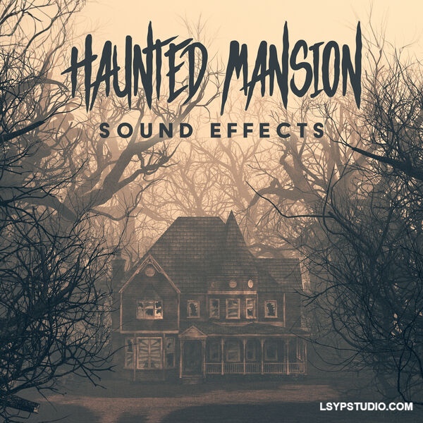 诡异的脚步声、远处传来的低语声和吱嘎作响的地The Haunted House of Horror Sound Effects Haunted Mansion Sound Effects [FLAC]-乐声音频-资源网