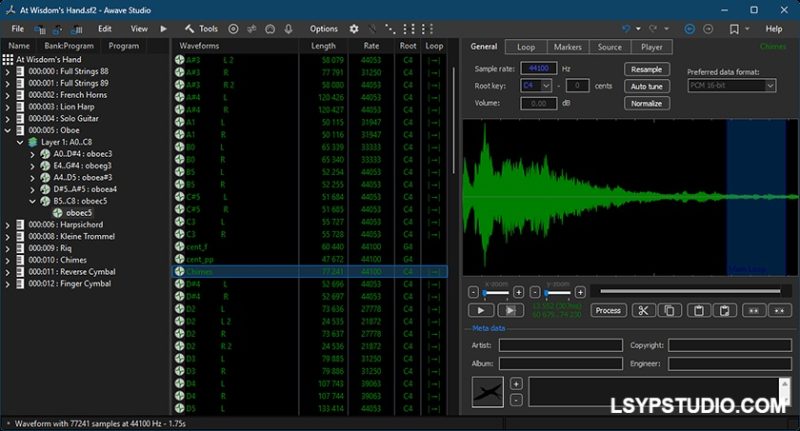 多功能音频工具FMJ-Software Awave Studio v12.14.0 [WiN]-乐声音频-资源网