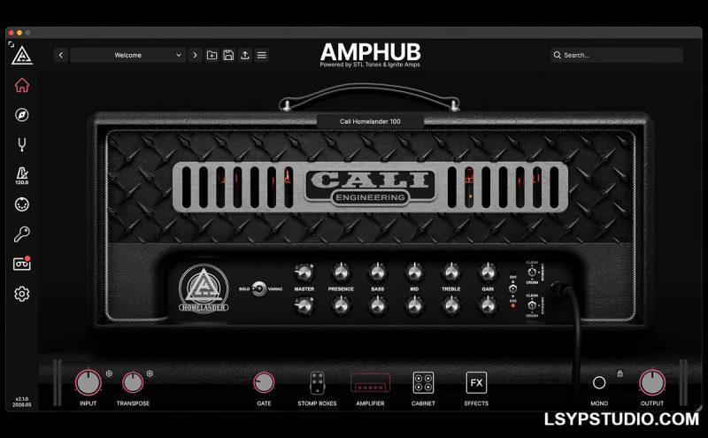 简化您的音箱模拟世界STL Tones Ignite AmpHub v2.1.1.2606 [WiN]-乐声音频-资源网