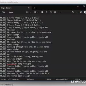 AI语音转文字软件VovSoft Audio to Lyrics Converter 1.0 win-乐声音频-资源网