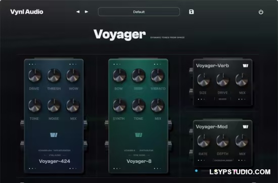 全能型音频效果插件Vynl Audio Voyager 1.1.2 win-乐声音频-资源网