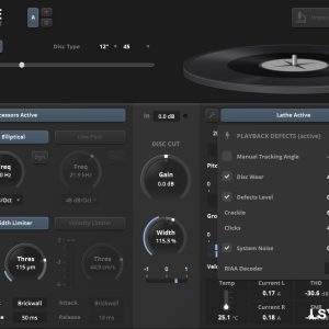 图片[1]-精准模拟唱片母带制作流程的软件Tokyo Dawn Records TDR SimuLathe CUT v1.1.1 [MacOSX]-乐声音频-资源网