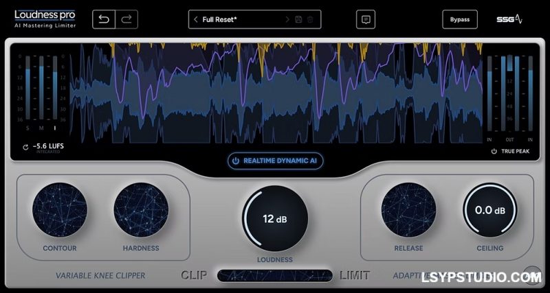 响度效果器SSG Audio Loudness Pro v1.0.75 [WiN]-乐声音频-资源网