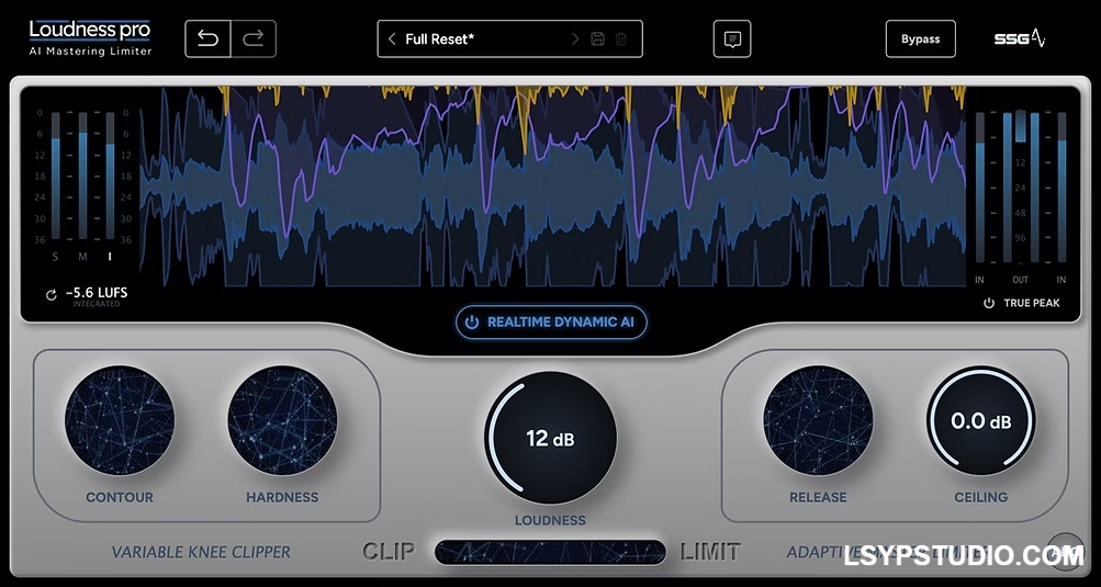 响度效果器SSG Audio Loudness Pro v1.0.75 [WiN]-乐声音频-资源网