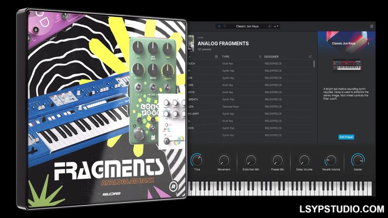 Relooped Analog Fragments Analog Lab Preset Bank-FANTASTiC-乐声音频-资源网