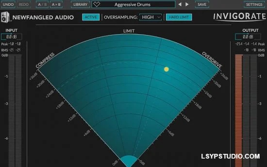 解构压缩器、限制器和过载失真器Newfangled Audio Invigorate v1.4.4 WIN-乐声音频-资源网