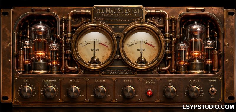 电子管核心的并行压缩M Media Audio The Mad Scientist v1.0.0 [WiN]-乐声音频-资源网