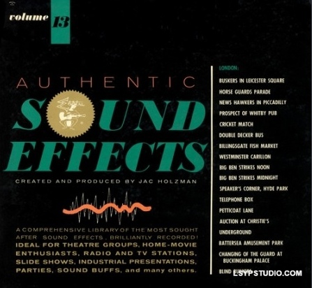 音效合集Authentic Sound Effects Vol.13 [FLAC]-乐声音频-资源网