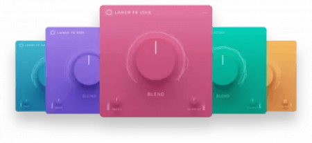 5 款单旋钮多功能效果器插件LANDR FX Bundle 1.0.2 WIN-乐声音频-资源网