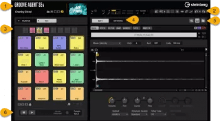 为各种风格敲响鼓点Steinberg Groove Agent SE 6 v6.0.30 [WiN]-乐声音频-资源网