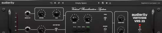 回声和混响器Audiority VertiVerb VRS23 v1.0.1 WIN-乐声音频-资源网