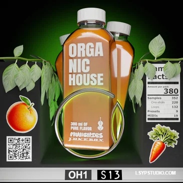 House 音乐制作人打造的 474 MB 创意采样包Munchies Jukebox Organic House Vol.1 WAV MiDi XFER RECORDS SERUM-FANTASTiC-乐声音频-资源网