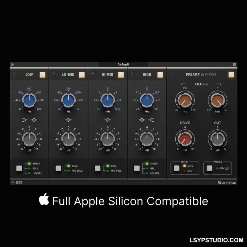 模块化系统可释放您音频设备Sonimus A-EQ v1.0.1 U2B [MacOSX]-乐声音频-资源网