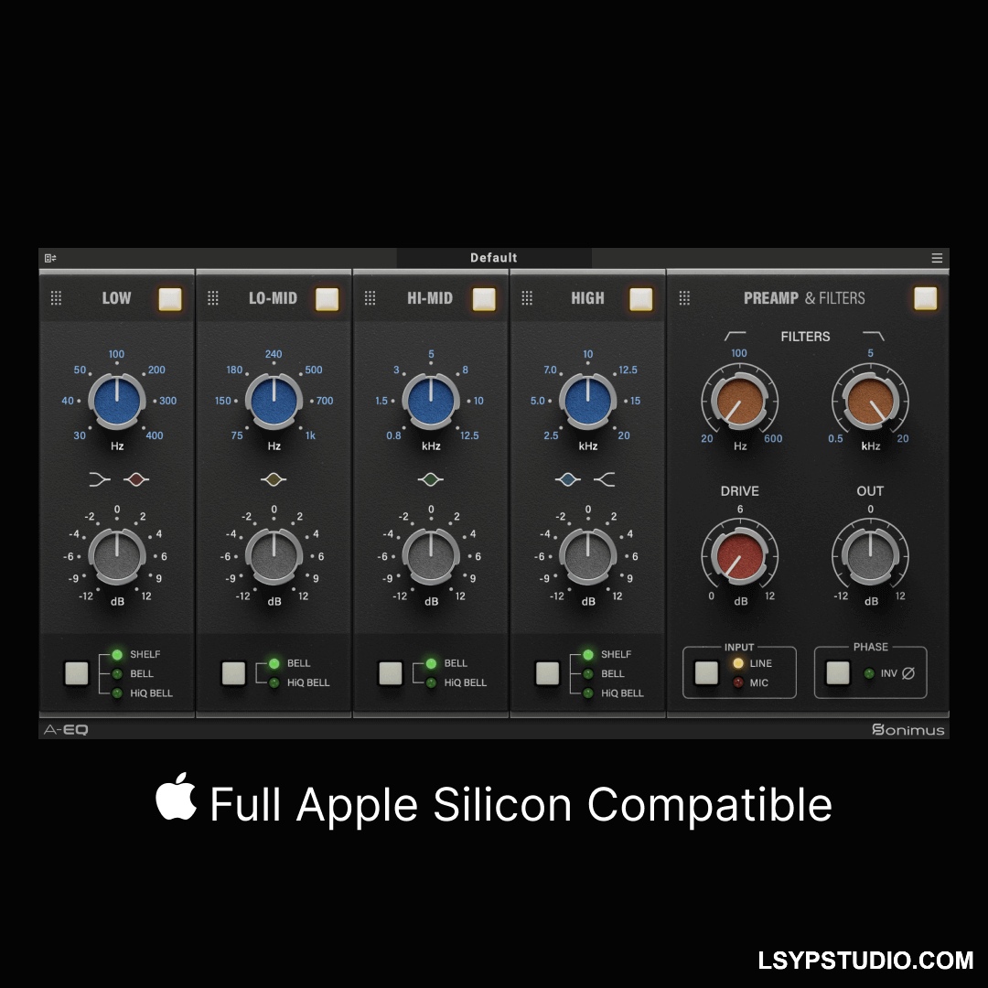 模块化系统可释放您音频设备Sonimus A-EQ v1.0.1 U2B [MacOSX]-乐声音频-资源网
