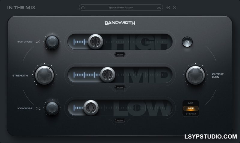 精准立体声扩展器In The Mix Bandwidth v1.0.0 [WiN]-乐声音频-资源网
