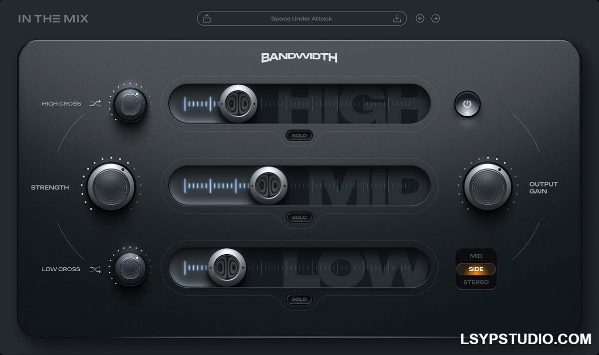 赋予你的音轨立体感In The Mix Bandwidth v1.0.0 [WiN]-乐声音频-资源网
