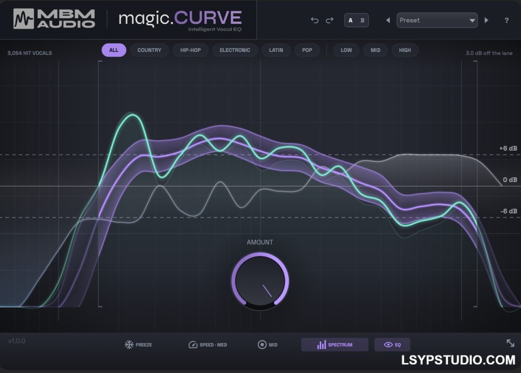 自动人声均衡Music By Mattie magic.CURVE v1.0.2 [WiN, MacOSX]-乐声音频-资源网