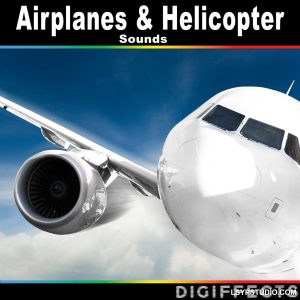 专业级航空主题音效库Digiffects Sound Effects Library Airplanes and Helicopter Sounds FLAC-FANTASTiC-乐声音频-资源网