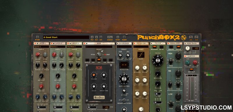 混合底鼓设计D16 Group PunchBox 2 v2.1.0 [WiN]-乐声音频-资源网