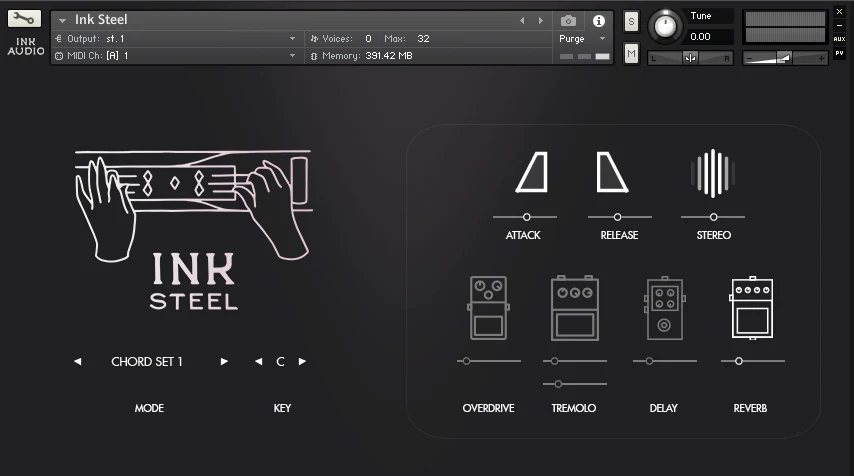 图片[1]-零重力乡村音乐Ink Audio Ink Steel [KONTAKT]-乐声音频-资源网