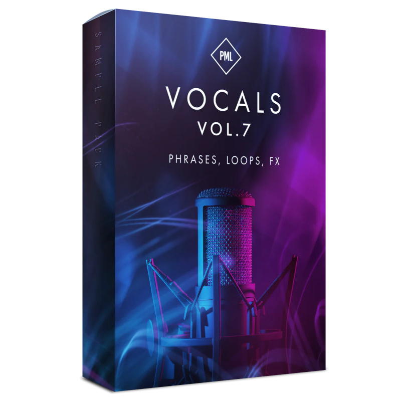 Production Music Live Vocals Vol.7 Sample Pack WAV Ableton Vocal Mixing Racks-FANTASTiC-乐声音频-资源网