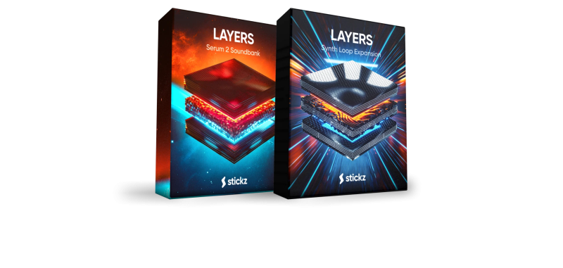 LAYERS 合成器循环扩展包Stickz Layers Synth Loop Expansion WAV MiDi-ARCADiA-乐声音频-资源网