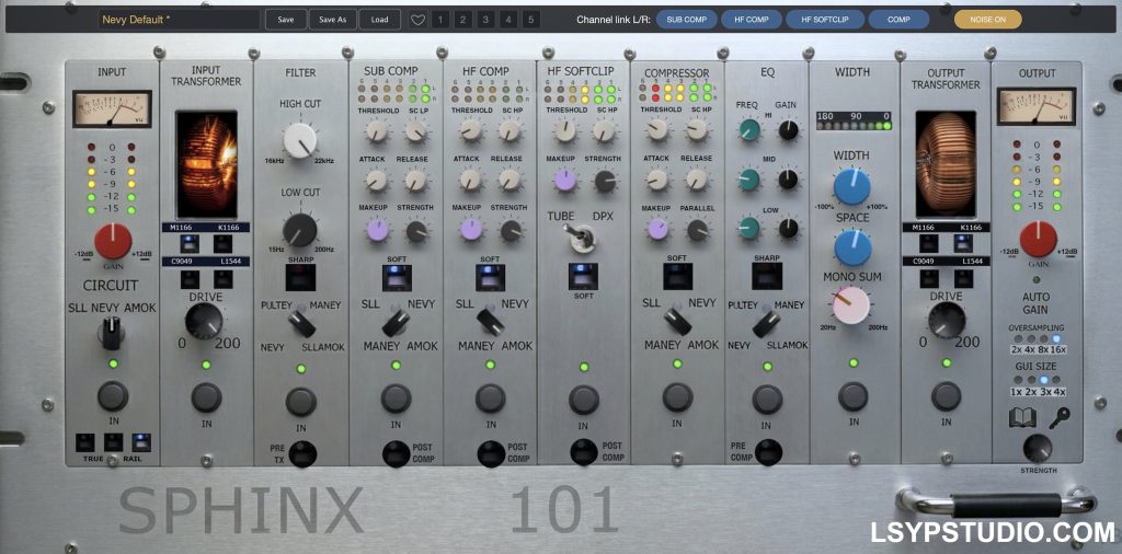 总线处理器Analog Realism Sphinx 101 v1.2.0 Patched+License Manager [MacOSX]-乐声音频-资源网
