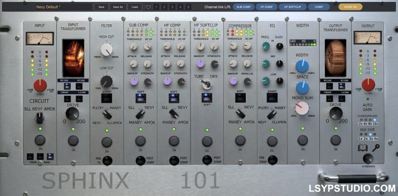 总线处理器Analog Realism Sphinx 101 v1.2.0 Patched+License Manager [MacOSX]-乐声音频-资源网