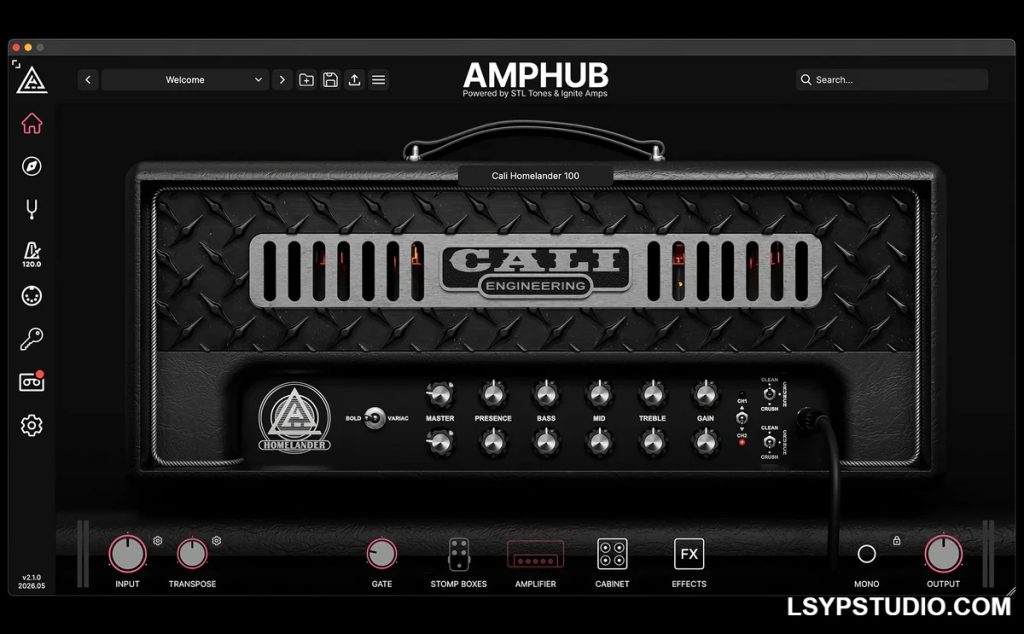 简化您的音箱模拟世界STL Tones Ignite AmpHub v2.1.2.2607 [WiN]-乐声音频-资源网