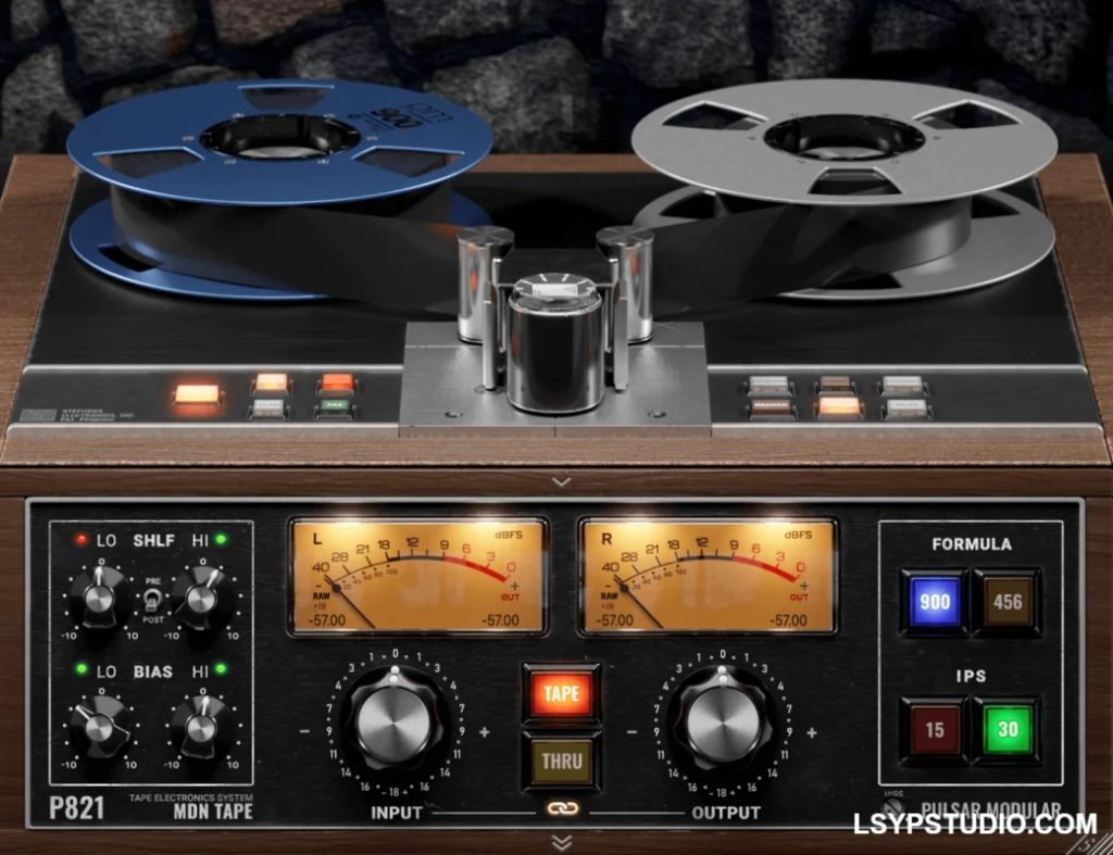 2 英寸磁带录音机Pulsar Modular P821 MDN Tape v1.5.0 [WiN]-乐声音频-资源网