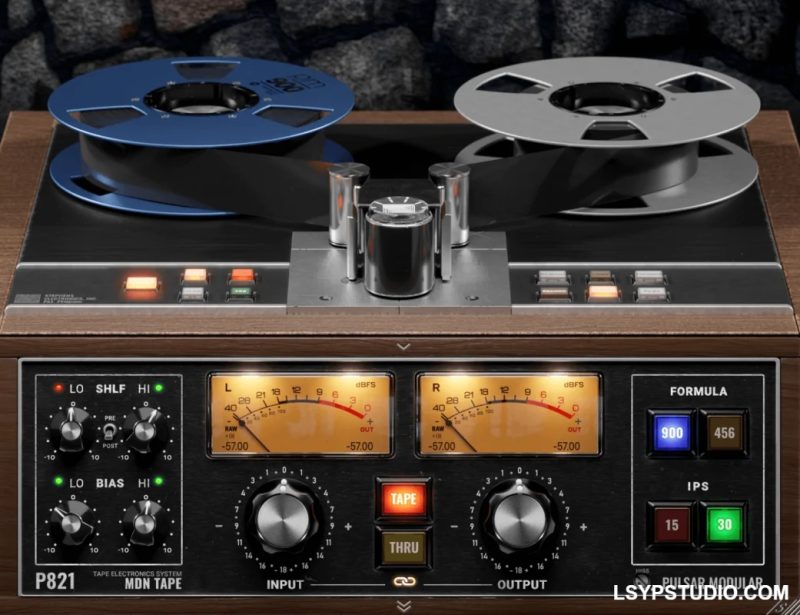 2 英寸磁带录音机Pulsar Modular P821 MDN Tape v1.5.0 [WiN]-乐声音频-资源网