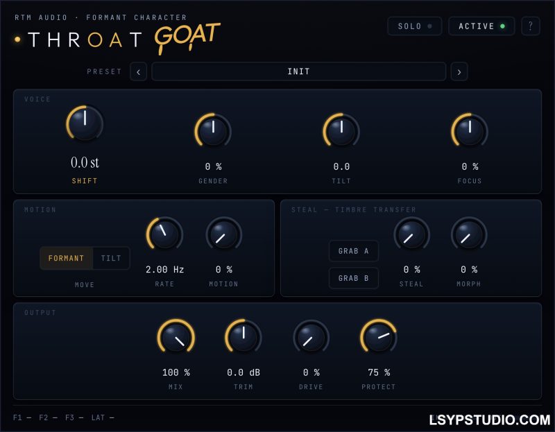 重塑任何声音，保持音高不变RTM Audio Throatgoat v1.0.2 U2B [MacOSX]-乐声音频-资源网