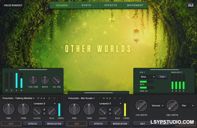 《异世界》深受作曲家喜爱的特色和多样性Zero-G Other Worlds Evolved [KONTAKT]-乐声音频-资源网