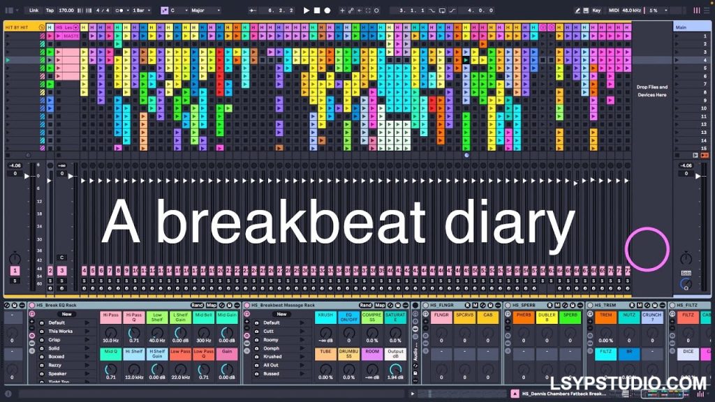 终极 Ableton Breakbeat 模板Human Synthetics Pure Breaks Vol.1 [DAW Templates]-乐声音频-资源网