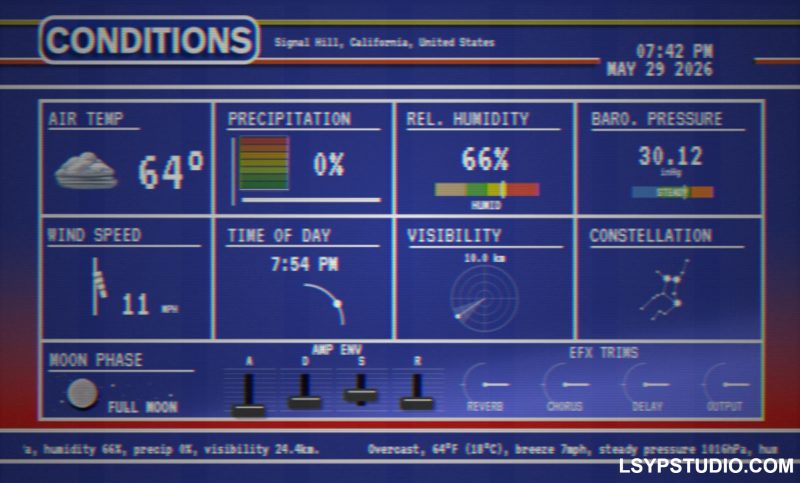 真实世界天气数据驱动的合成器Amory Farms Instruments Conditions RETAiL [WiN, MacOSX]-乐声音频-资源网