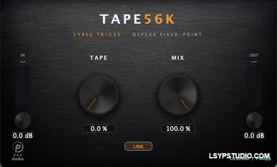 可瞬间改变音色PAA Audio Tape56K v0.32 [WiN]-乐声音频-资源网